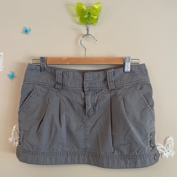 ROXY Super Short Y2K Mini Skirt - Picture 1 of 4